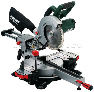 Торцовочная пила Metabo KGS 216 M 1500вт,305х65мм,лаз,подс 619260000 Торцовочная пила Metabo KGS 216 M 1500вт,305х65мм,лаз,подс 619260000 фото