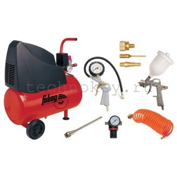 Fubag Компрессор HOUSE MASTER KIT+ 5 (OL 195/24 + 5 предметов) Fubag Компрессор HOUSE MASTER KIT+ 5 (OL 195/24 + 5 предметов) фото