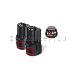 Аккумулятор Bosch Li-Ion2 x 10,8 В; 2,0 Ач 1600Z00040 Аккумулятор Bosch Li-Ion2 x 10,8 В; 2,0 Ач 1600Z00040 фото