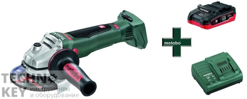 Metabo WB 18 LTX BL 125 Quick 1х3,5 Ач LiHD+ЗУ ASC 30-36 T0336 Metabo WB 18 LTX BL 125 Quick 1х3,5 Ач LiHD+ЗУ ASC 30-36 T0336 фото