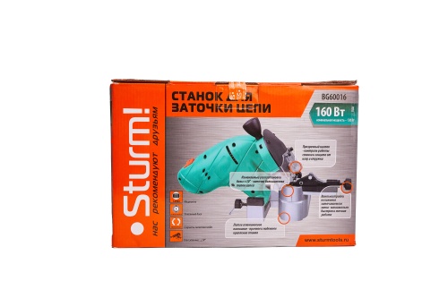 Эл-Точильный станок Sturm BG60016 для заточки цепей Эл-Точильный станок Sturm BG60016 для заточки цепей фото