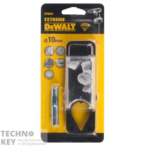 Сверло DeWalt EXTREME по стеклу, керамике алм.трубч. 10мм Сверло DeWalt EXTREME по стеклу, керамике алм.трубч. 10мм фото