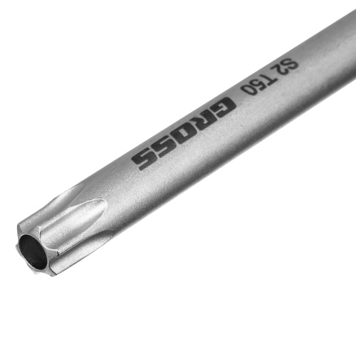 Набор ключей имбусовых Gross Torx -TT, 9 шт: T10-T50, удлиненные, S2, сатинированные фото фото 4