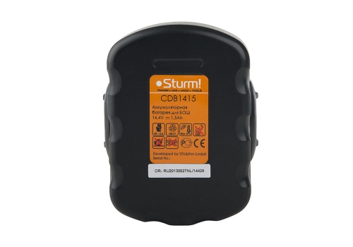 CDB1415 Аккумулятор STURM для Bosch 14.4V(1.5Ah) Ni-Cd Bosch GSR 14,4VВD фото фото 4