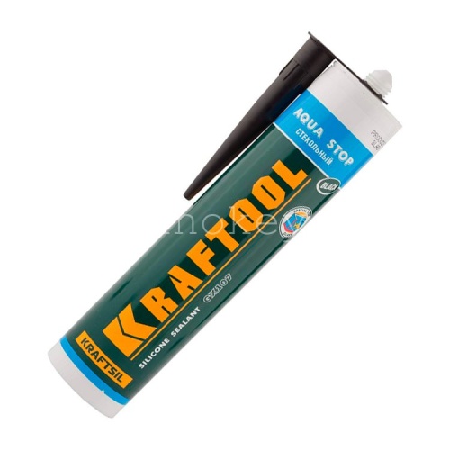 Герметик cтекольный силиконовый KRAFTOOL Kraftsil GX107 АQUA STOP, KRAFTOOL, 41256-4 Герметик cтекольный силиконовый KRAFTOOL Kraftsil GX107 АQUA STOP, KRAFTOOL, 41256-4 фото