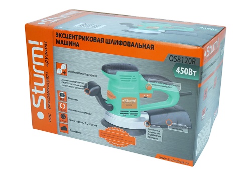 Шлифмашина Sturm OS8120R Шлифмашина Sturm OS8120R фото