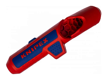Универсальный инструмент для удаления оболочки KNIPEX ErgoStrip 16 95 01 SB KN-169501SB фото