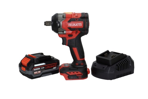 Аккумуляторный ударный гайковерт Felisatti FT15837 650Нм (кейс, 1 аккум. 4,0Ач, ЗУ 4А) фото 5 Аккумуляторный ударный гайковерт Felisatti FT15837 650Нм (кейс, 1 аккум. 4,0Ач, ЗУ 4А) фото фото 5