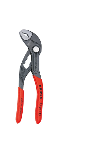 Высокотехнологичные сантехнические клещи Cobra®, 125 мм, KNIPEX 87 01 125 KN-8701125 Высокотехнологичные сантехнические клещи Cobra®, 125 мм, KNIPEX 87 01 125 KN-8701125 фото