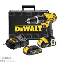 Аккумуляторная ударная дрель-шуруповерт Dewalt DCD785C2 с кейсом фото