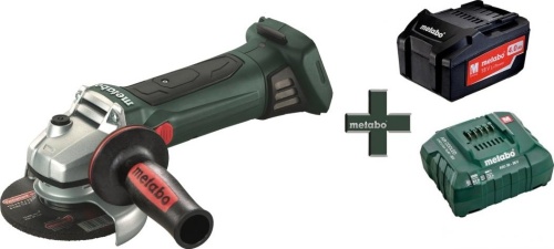 Аккумуляторная угловая шлифмашина Metabo W18 LTX125 (1х4 Амп) T0333 Аккумуляторная угловая шлифмашина Metabo W18 LTX125 (1х4 Амп) T0333 фото