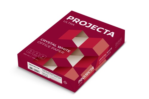 Бумага офисная А4, 80 г/м2, 500 л., марка А, PROJECTA ULTRA, Россия, 162% (CIE) 5шт фото