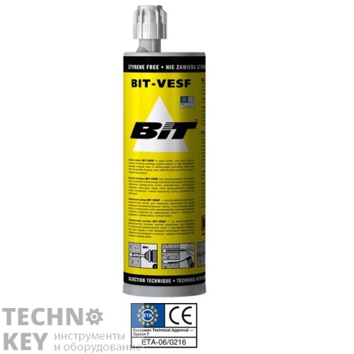 Химический анкер BIT-VESF 400 мл (универсальный - гарантийный срок эксплуатации 50 лет) фото