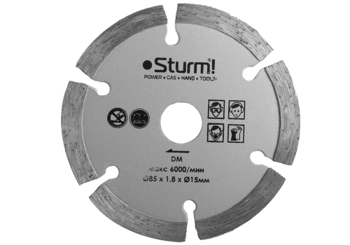 CS5060MS-85-15-1.8 Диск АЛМАЗНЫЙ по кер.и мрамор.плитке, стеклопластику;для CS5060MS, CS5045MS фото 3 CS5060MS-85-15-1.8 Диск АЛМАЗНЫЙ по кер.и мрамор.плитке, стеклопластику;для CS5060MS, CS5045MS фото фото 3