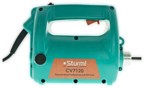 CV7120 Портативный вибратор для бетона Sturm, 2000 Вт, вал 4 м фото 3 CV7120 Портативный вибратор для бетона Sturm, 2000 Вт, вал 4 м фото фото 3