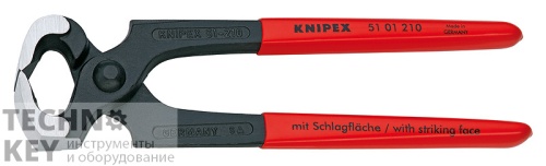 Клещи с функцией молотка, 210 мм, KNIPEX 51 01 210 KN-5101210 Клещи с функцией молотка, 210 мм, KNIPEX 51 01 210 KN-5101210 фото