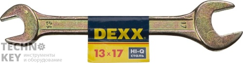 Ключ гаечный рожковый, DEXX, 27018-13-17 Ключ гаечный рожковый, DEXX, 27018-13-17 фото