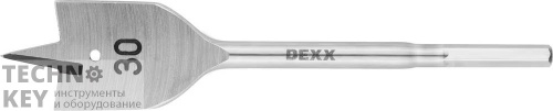 Сверло перьевое по дереву, DEXX, 2945-30 Сверло перьевое по дереву, DEXX, 2945-30 фото