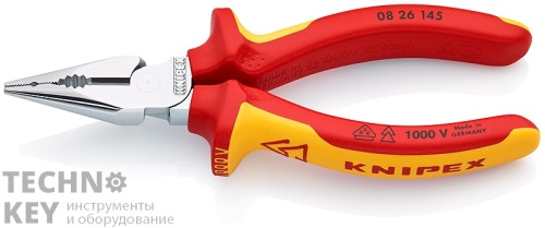 Пассатижи удлиненные электроизолированные KNIPEX 08 26 145 KN-0826145 Пассатижи удлиненные электроизолированные KNIPEX 08 26 145 KN-0826145 фото