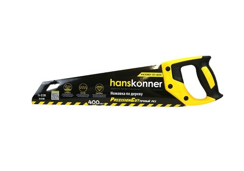 HK1060-01-4011 Ножовка Hanskonner по дереву 400мм фото 3 HK1060-01-4011 Ножовка Hanskonner по дереву 400мм фото фото 3