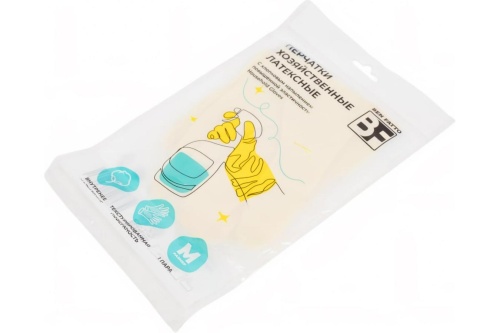 Перчатки резиновые Ben Fatto Gloves M повышенной эластичности 25930 фото 2 Перчатки резиновые Ben Fatto Gloves M повышенной эластичности 25930 фото фото 2