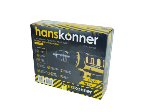 Сетевая дрель-шуруповерт Hanskonner HID2145P фото 2 Сетевая дрель-шуруповерт Hanskonner HID2145P фото фото 2