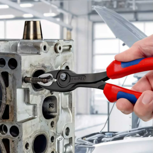 Клещи с фронтальными и боковыми захватами 4-22 мм длмнна 200мм KNIPEX TwinGrip. KN-8202200 фото фото 3