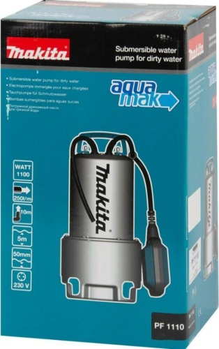 Дренажный насос Makita PF1110 фото 3 Дренажный насос Makita PF1110 фото фото 3